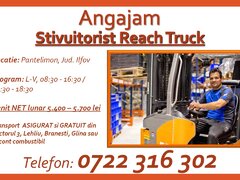 Stivuitorist Reach Truck